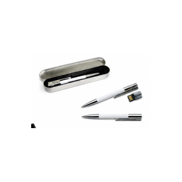 Clé USB stylo blanc 8 Go