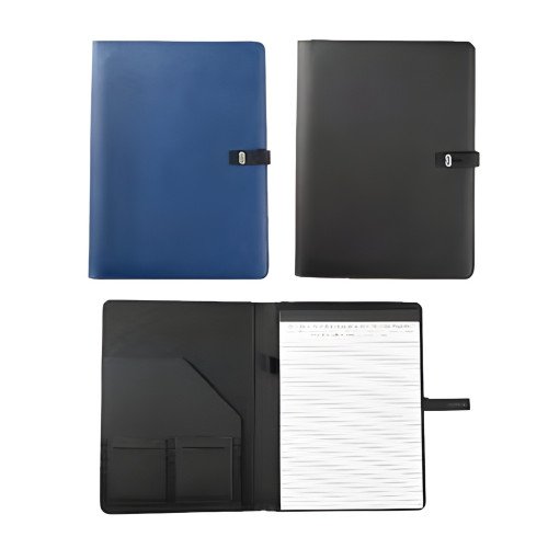Porte-document A4 simili cuir BN