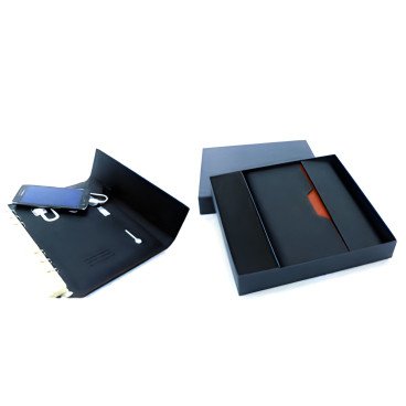 Bloc-notes powerbank 6000 mAh avec stylo avec coffret