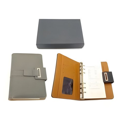 Bloc-notes A6 en simili cuir