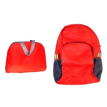 Sac à dos Cartable nylon pliable en housse