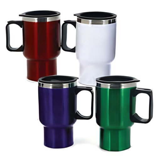 Mug inox poignée