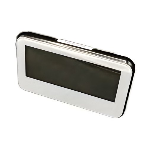 Horloge de bureau digitale blanche