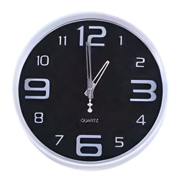 Montre murale ronde plastique