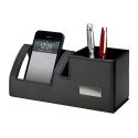 Porte-stylo & téléphone en cuir
